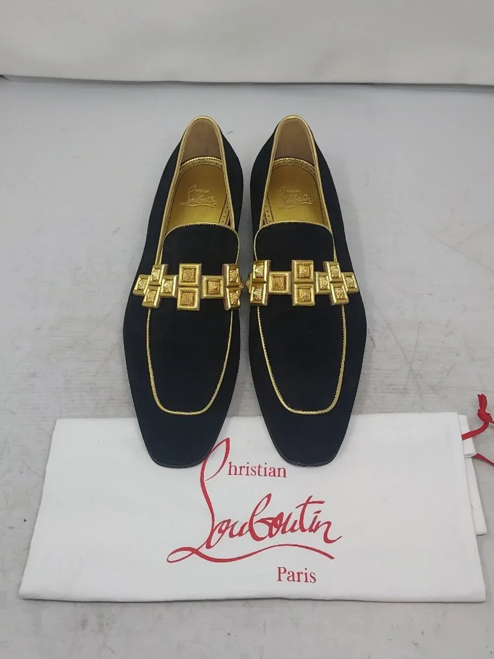 Christian Louboutin | Shoes | Christian Louboutin Mens Black  display picture 2